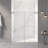 5660"W X 70"H Frameless Double Sliding Shower Door,5/16" (8Mm) Thick SGCC Tempered Clear Glass,Double Side Easy Clean Coat,Brushed Nickel Finished With Buffer-124947421