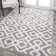 Scituate Retro Trellis High-Low Cream/Gray Rug