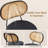 Counter Stool With Rattan Back-794721175-794839537