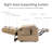 Carollynn Faux Leather Reclining, Dual Motor Lay Flat with Heat & Massage-1473388507