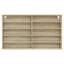Armoire murale en bois d'ingénierie vidaXL-757936962-757936963