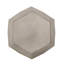 Table d'appoint extérieure en béton durable et légère avec un design moderne pour une expérience de cour améliorée