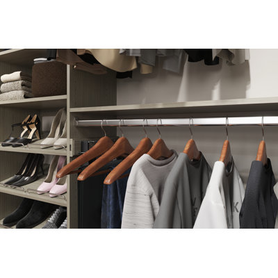 Grid Metal Closet Rod