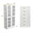 6-Tier Glass Door Display Case Curio Cabinet