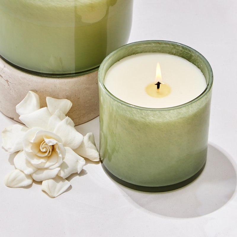 Fresh Cut Gardenia Scented Jar Candle, 3" H x 3" W x 3" D
