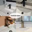 Single-Hole Single-handle Bathroom Faucet with Drain Assembly-70785749