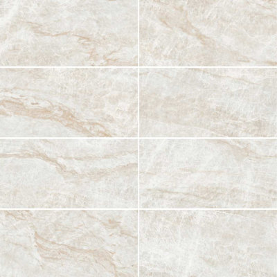 Galleria Taj Mahal 12" x 24" Semi-Polished Porcelain Wall & Floor Tile
