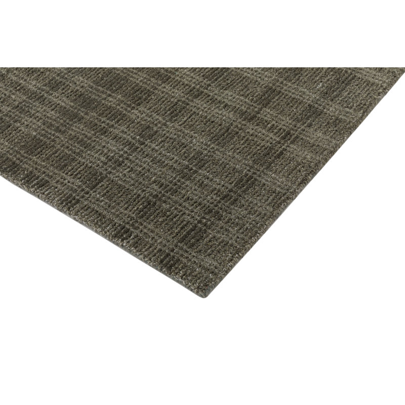 Tapis d'intérieur en laine touffeté à la main Verde, Rectangle: 8 pi 9 po x 11 pi 9 po