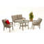 Divona Rectangular 5 - Person Dining Set