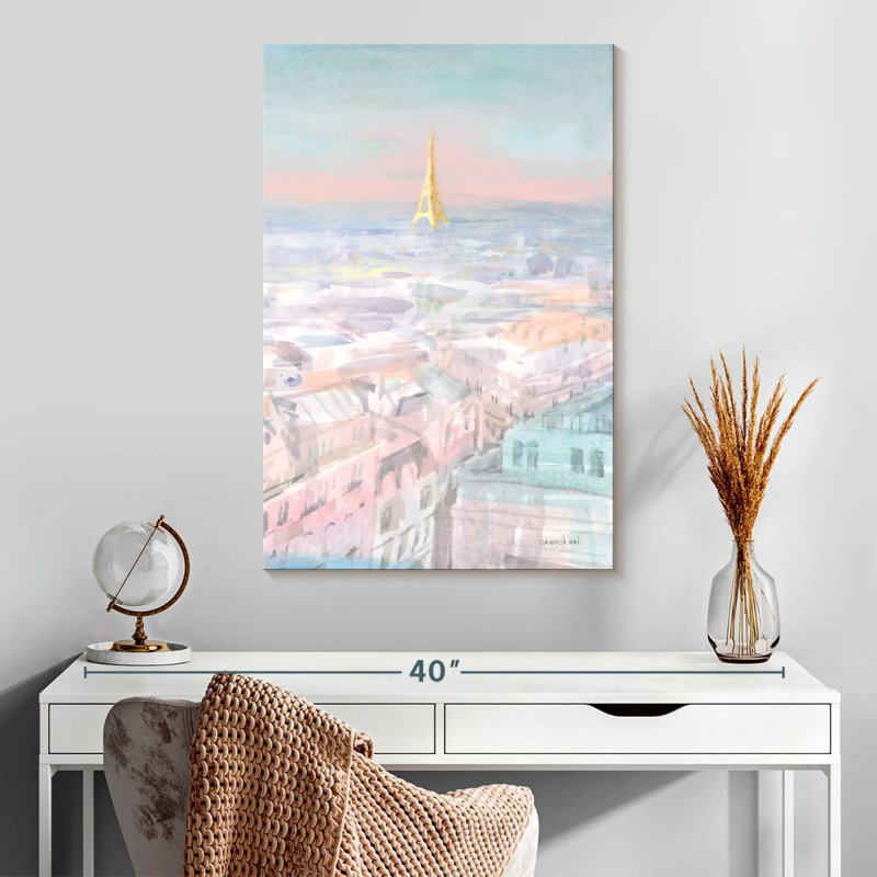 Aime Pastel Paris VI, H 30 po x l 20 po