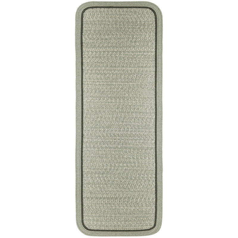 Tapis tressé Mistletoe, Tapis de couloir 2 pi x 6 pi