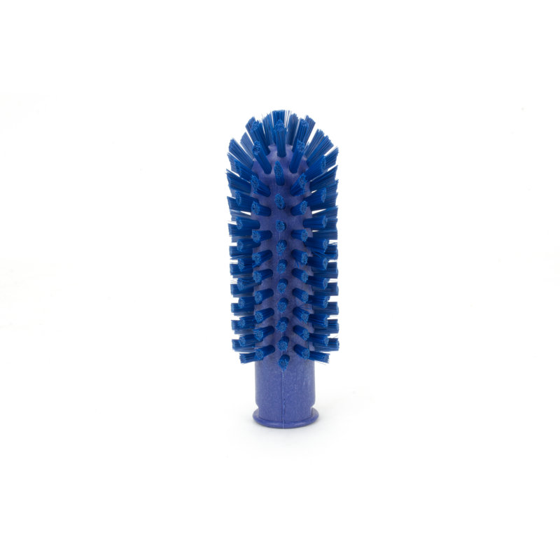 Cleaning Brushes, 5.70" H x 5.70" L x 2" W, Blue