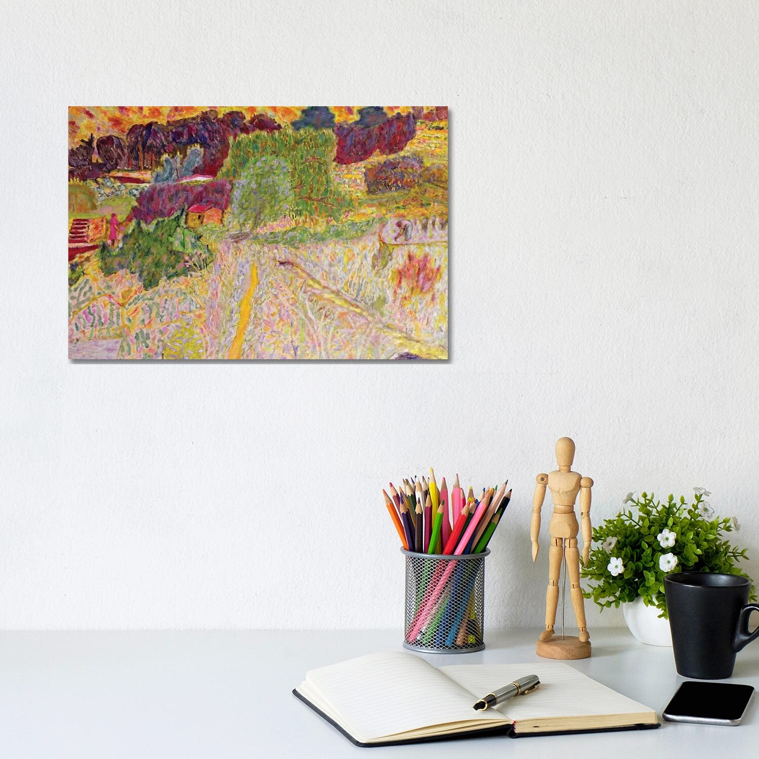 ClassicLiving View From The ArtistS Studio, Le Cannet, 1945 by Pierre  Bonnard - Wrapped Canvas Art Prints | Wayfair.co.uk