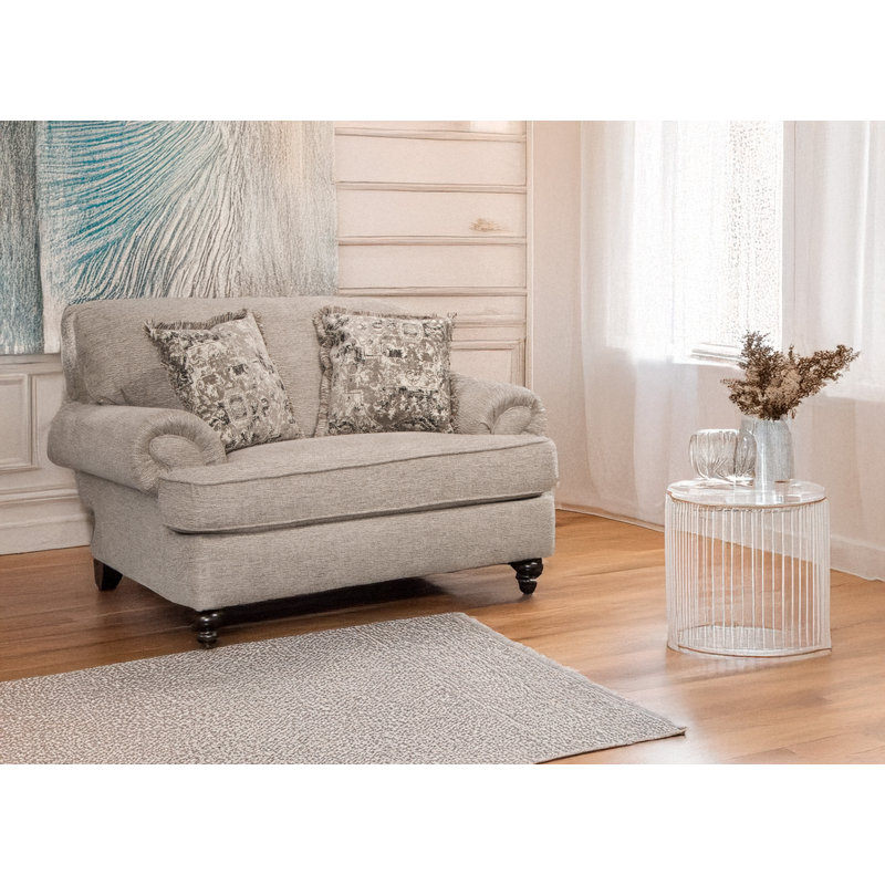  Chaise et demi rembourrée Roslind