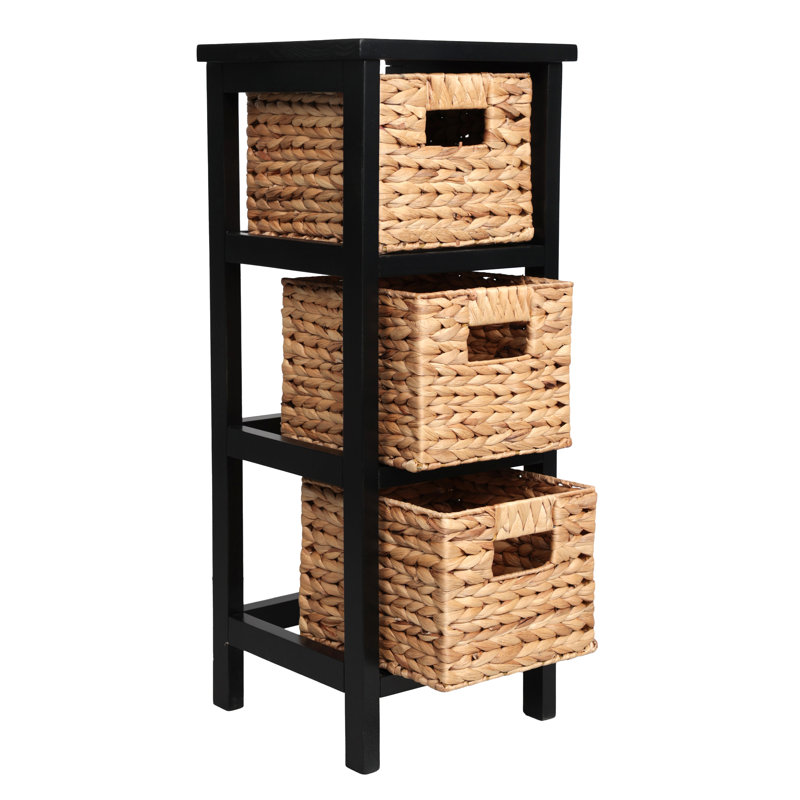 Armoire de rangement Coen, Noir, 3