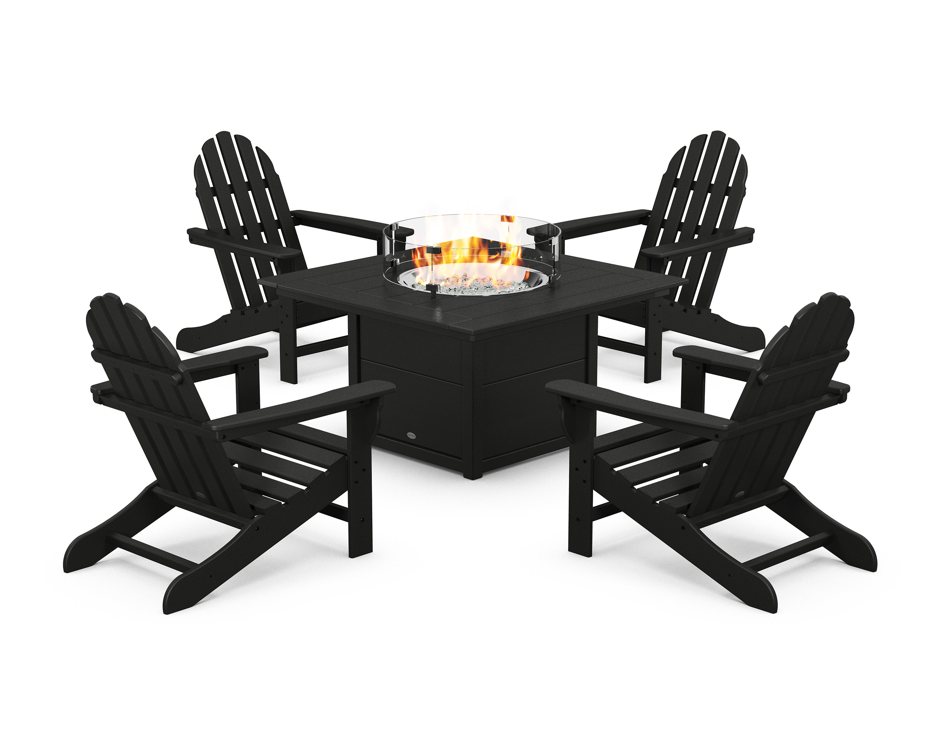 Sol 72 Outdoor™ Sol 72 5Piece Traditional Adirondack Fire Pit Table