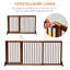 Free Standing Pet Gate With Door-259060997