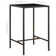 Patio Bar Table and Stools with Cushions Poly Rattan