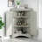 Triangle Bathroom Storage Sideboard with Adjustable Shelves-95857614