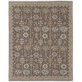 Corbitt Wool Oriental Area Rug in Brown