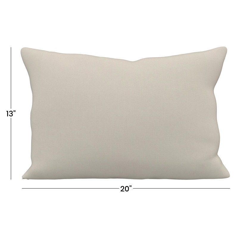 Coussin intérieur / extérieur Amala Sunbrella®, Jeu de neige