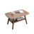31.5"L Solid Oak Coffee Table With Shelf-578589434-553485118