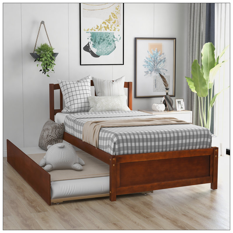 Lit pour chambre à coucher, Noyer