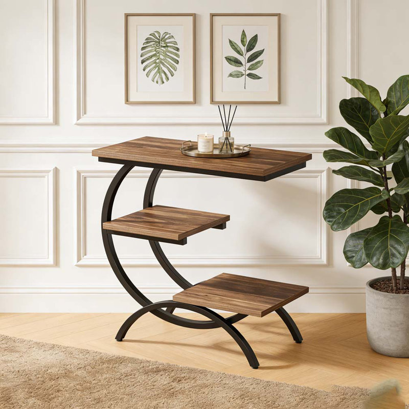 End Table,C-Shaped Side Table