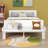 Full Bed With Footboard Bench-420292126