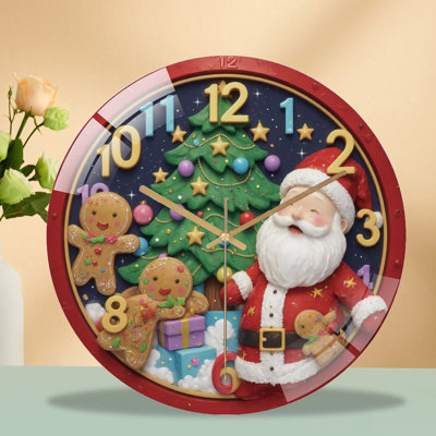 12'' Modern Glass Wall Clock
