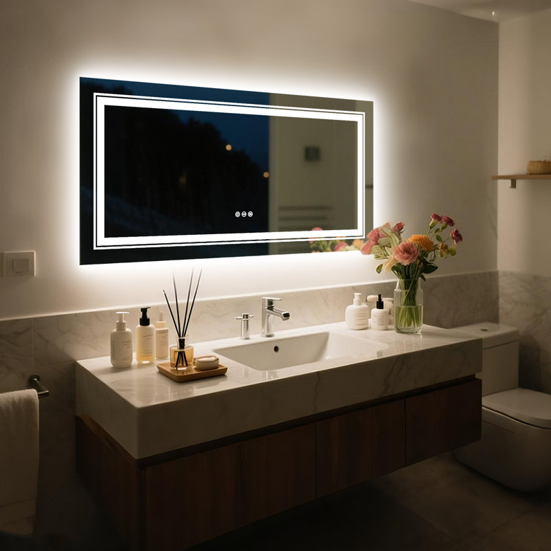 Miroir mural Kabron, 31,5 po x 47,2 po