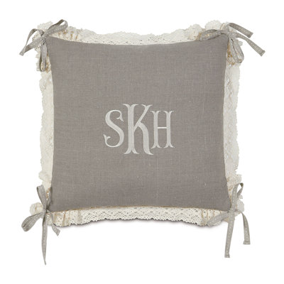 Sabelle Linen Reversible Throw Pillow