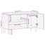 80cm Sideboard