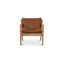 Fauteuil d'appoint Baker brun