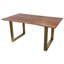 Tiara Acacia Rectangular Wood Top Dining Table-1055239638