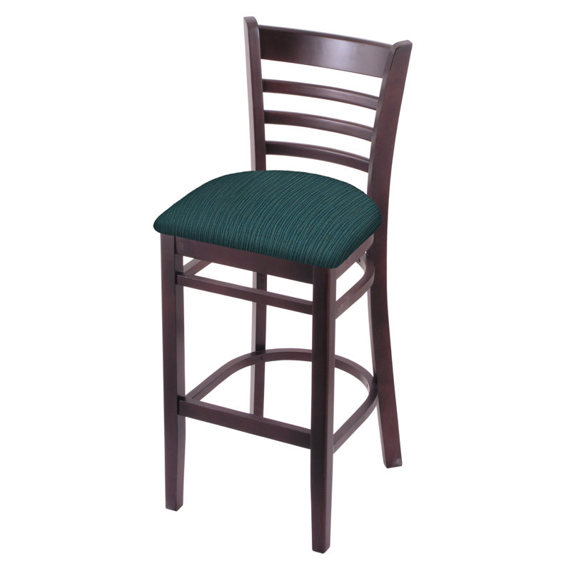 25" Counter Stool, Dark Cherry, Graph Tidal