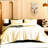 Boho Chic California Dream Comforter Set - Cream Tufted Bedding Collection - Oversized Lightweight Down Alternative Bed Set with Pillowcases