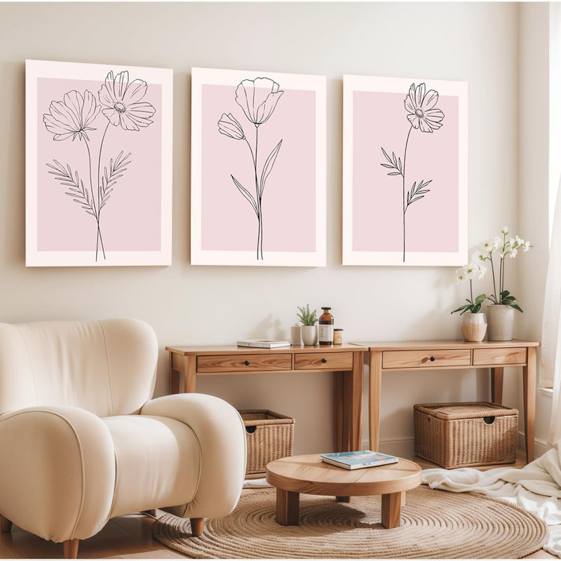3 Piece Wrapped Canvas Print