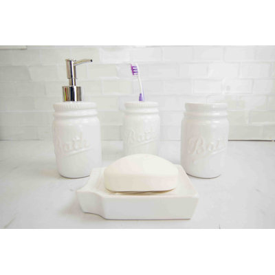 Stone Bathroom Accessory Set Bathroom Tray Tumbler