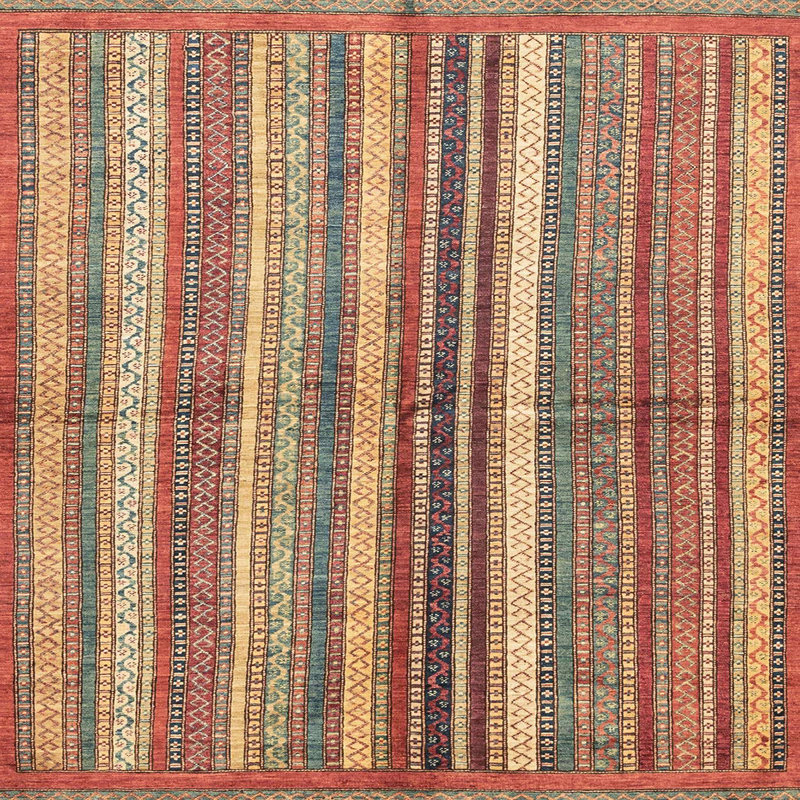 Abstract Indoor Rug, Square 8'