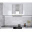 Hotte murale convertible 36 pouces 500 CFM en acier inoxydable