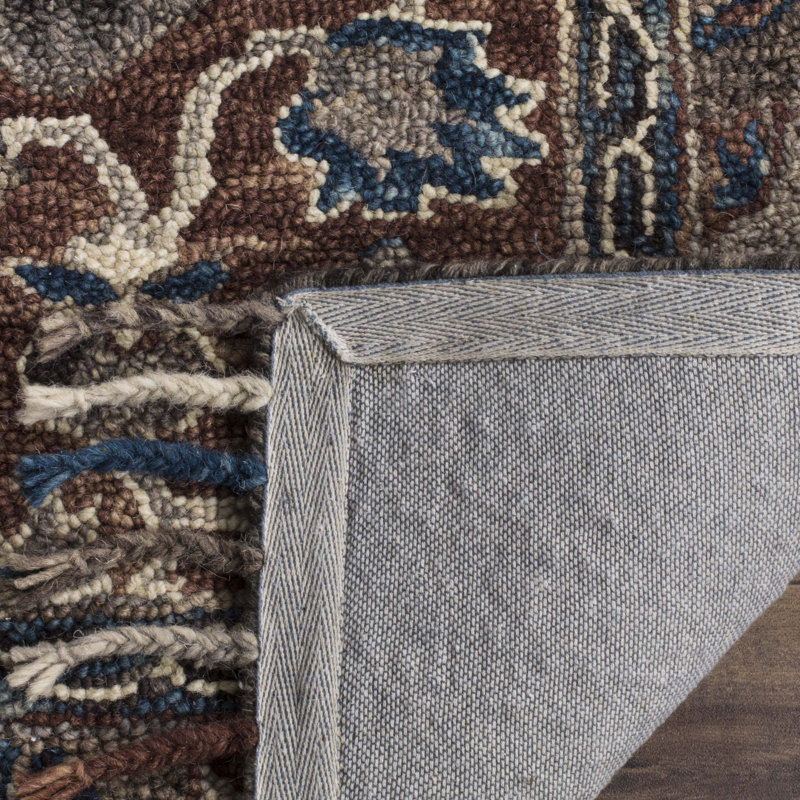 Vahakn Hand Tufted Wool Oriental Rug, Rectangle 10' x 14'