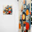 Kimblyn Constructivism Construit Horizons V - Rideau moderne - Velours obscurcissant - 1 panneau-1953176928