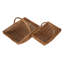 Wicker Garden Trug Set