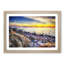Ocean View in Murcia Spain in Abstract - Picture Frame Painting Print-55576991-55576990