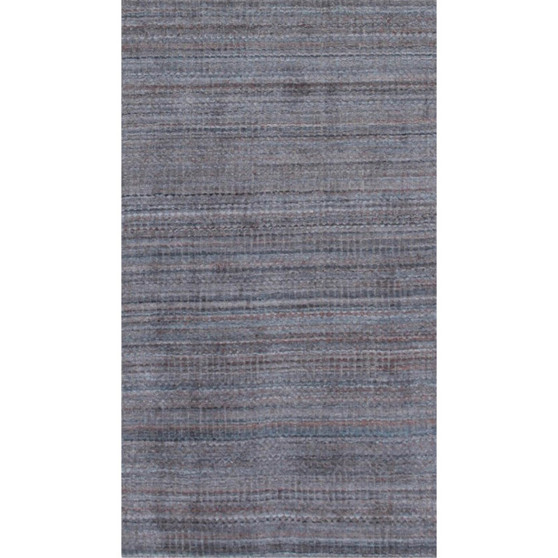 Kristilyn Multicolor Handmade Wool Multicolored Modern Solid Hand-Knotted Area Rug, Rectangle 3' x 5'