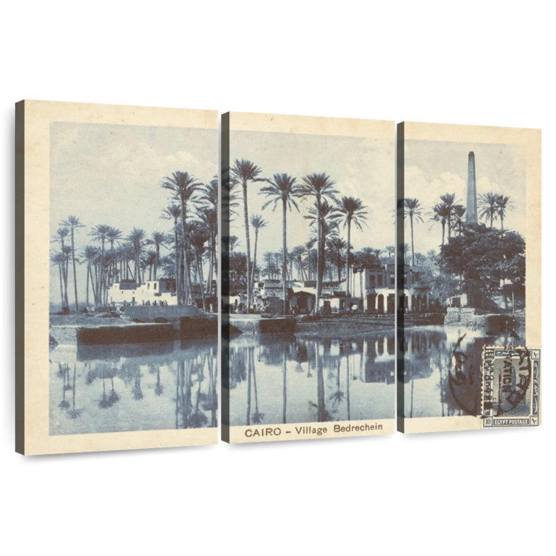 Rorry Cairo Village, 48" H x 74" W