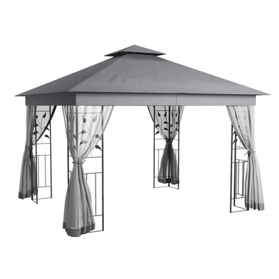 9.8'' W x 9.4'' D Metal Canopy