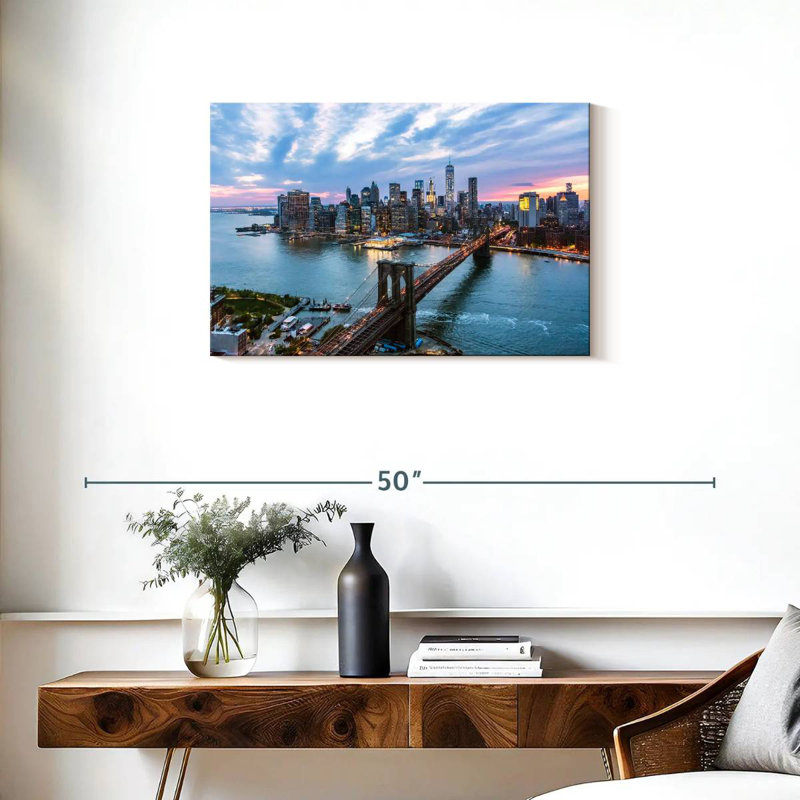Senne New York Last Light, 20" H x 30" W