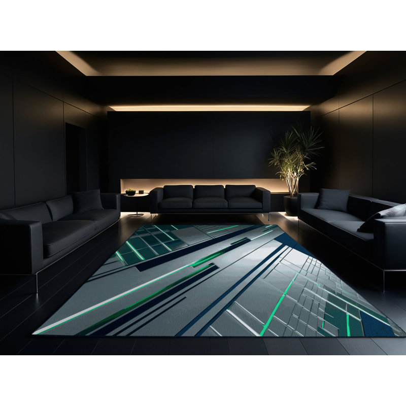 Stellar Nexus Rug, Rectangle 2' x 3'